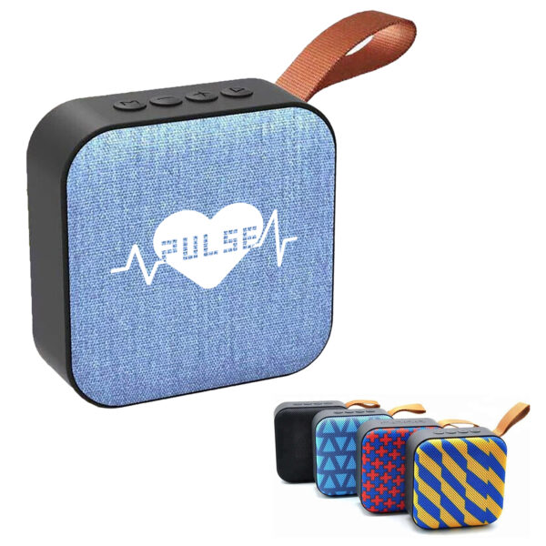 Portable Wireless Cloth Speaker With Strap To Carry