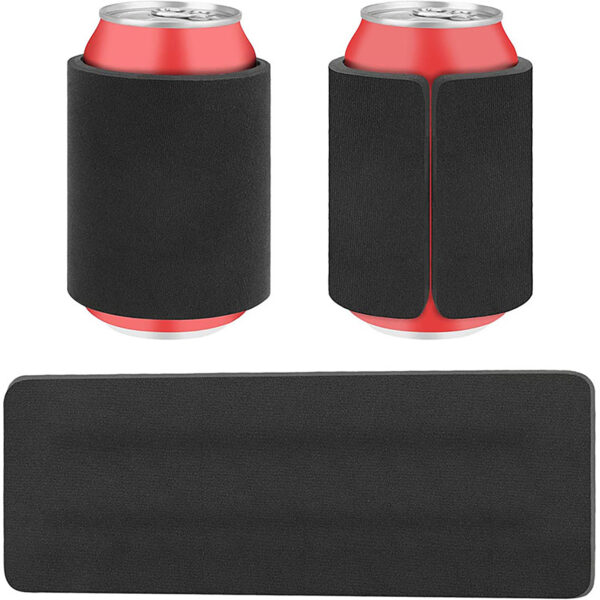 12oz Standard Can Cooler Sleeve Slap Band Wrap - Image 4