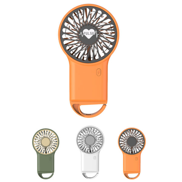 3 Speeds Foldable Mini Handheld Fan with USB Port