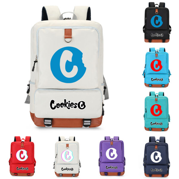 45 L Oxford Cloth Backpack with Laptop Jack Mixed Color