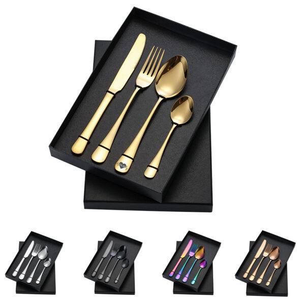 Gift Set Stainless Steel Cutlery Mirror Polished