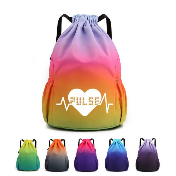 Drawstring Gym Large Sports Waterproof Travel Beach Bag