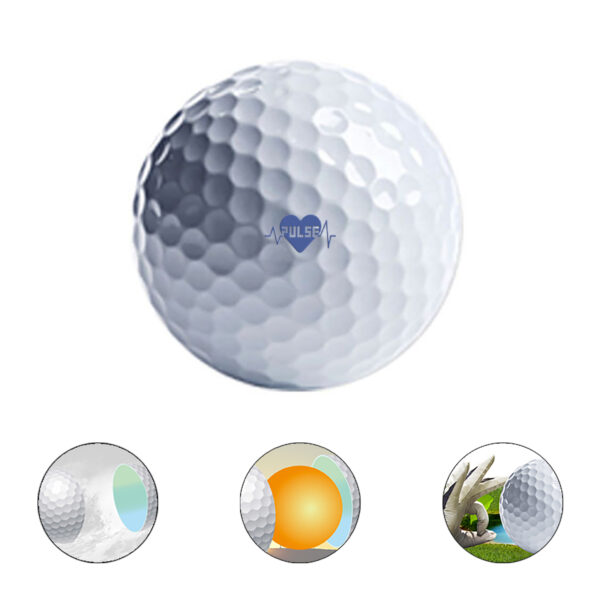 Personalized Golf Rubber Balls Customizable For Gifts