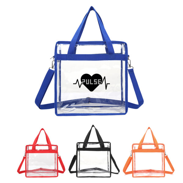 Stadium Approved Uspeclare Clear Tote Bag For Women