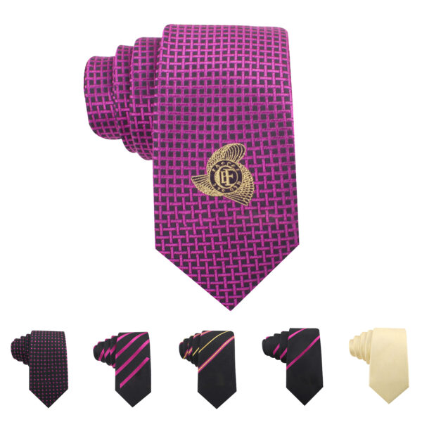 Custom Men’s Tie Personalized Necktie with Logo