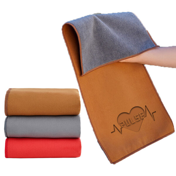 Reusable Suede Coral Velvet Double Sided Car Towel