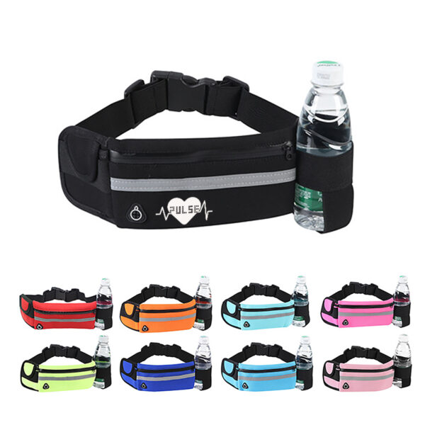 Neoprene Outdoor Sports Fanny Pack with Water Bottle Holder