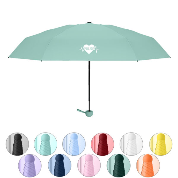 Compact Travel Mini Umbrella for Purse UV Sun-Lightweight