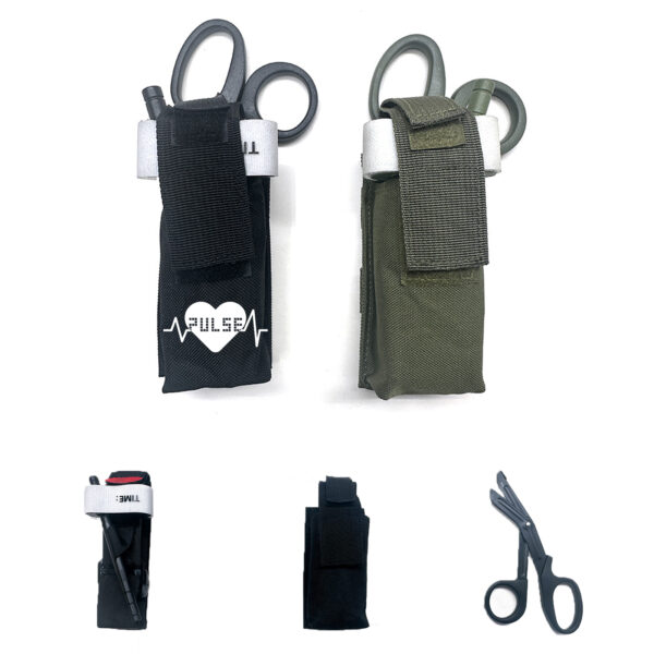 Tourniquet Set with Scissors for Emergency and Safety